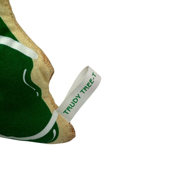 Hallmark Trudy Tree-T Plush Christmas Tree Ornament With Legs 1986 - Picture 3 of 6